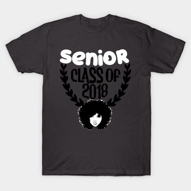 Senior Class Of 2018 Gratulate TShirt Graduation Gifts T-Shirt by EllenDaisyShop